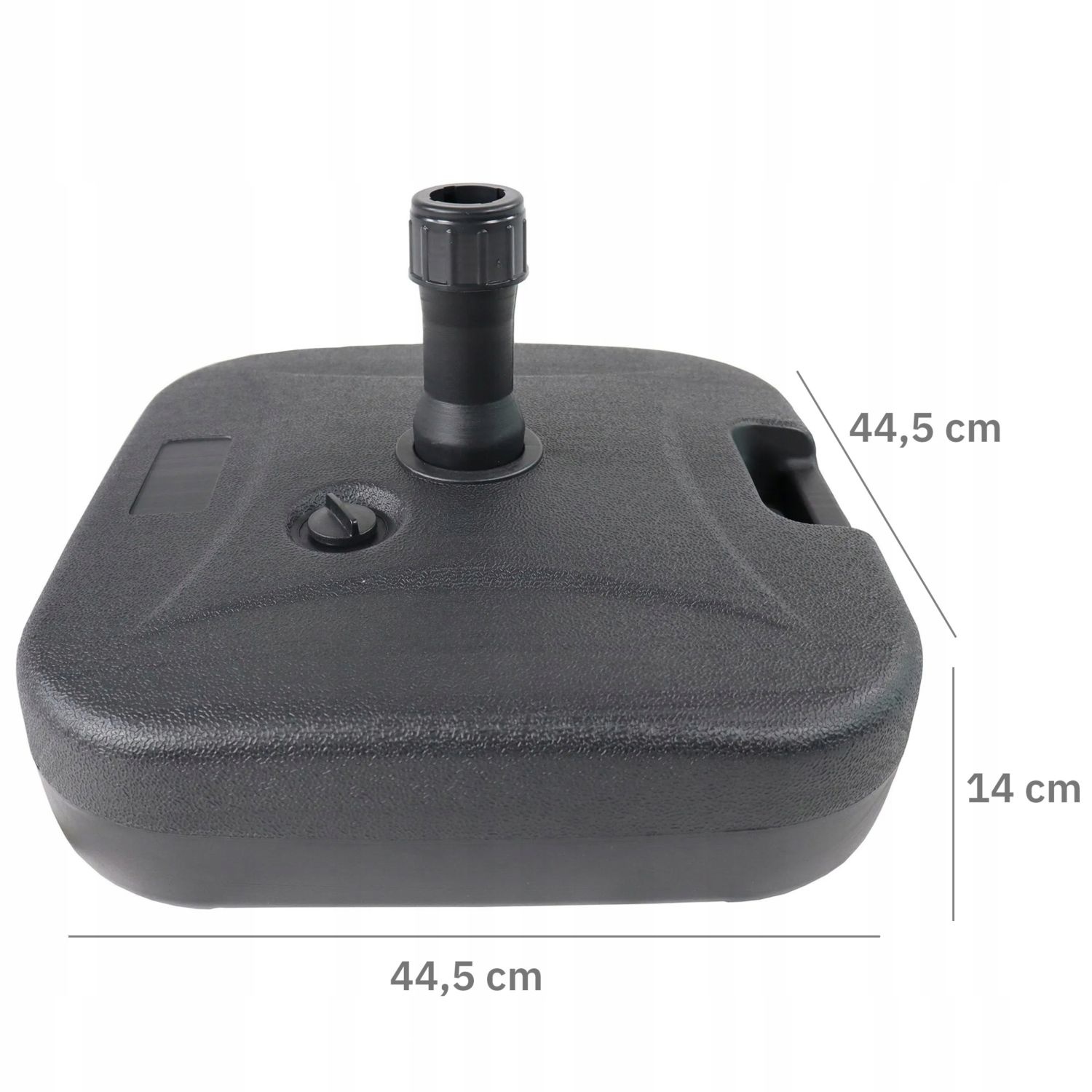 NUFORMA Parasolvoet Vulbaar - 20 kg voor Stabiele Schaduw