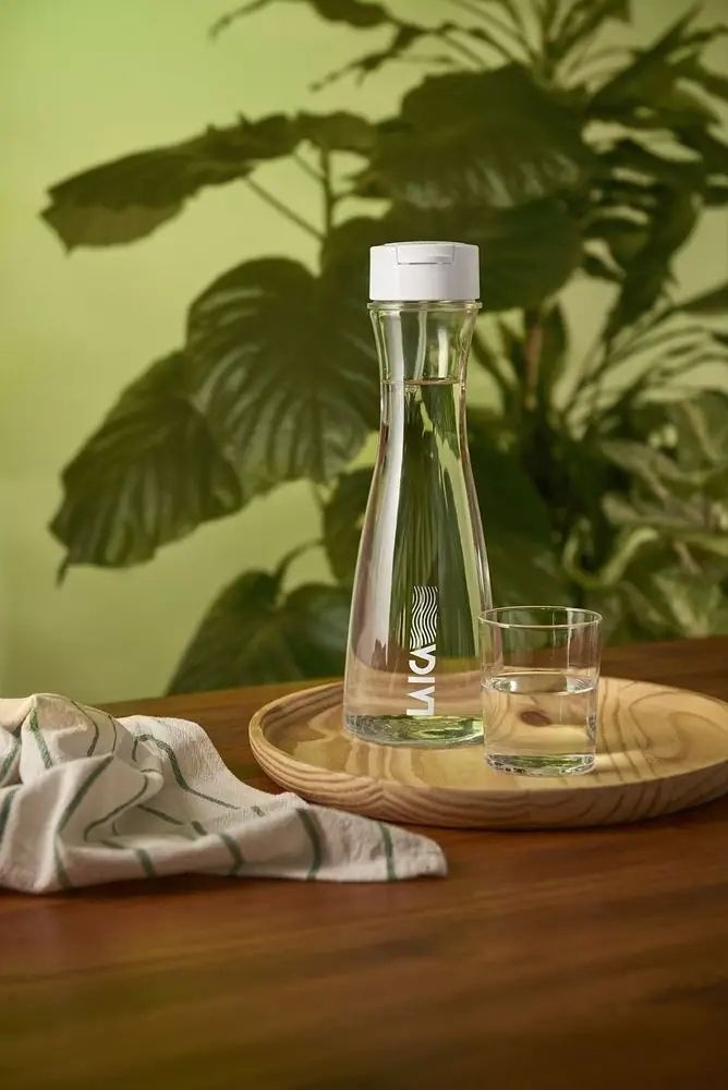 LAICA GlaSSmart Glazen Filterfles - Directe filtratie tijdens schenken