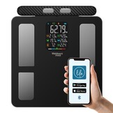 Webber Med Analyse Badkamerweegschaal IF2825A - 15 Lichaamsparameters