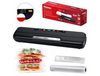 WEBBER V168C Automatische Vacuümsealer - One Touch bediening