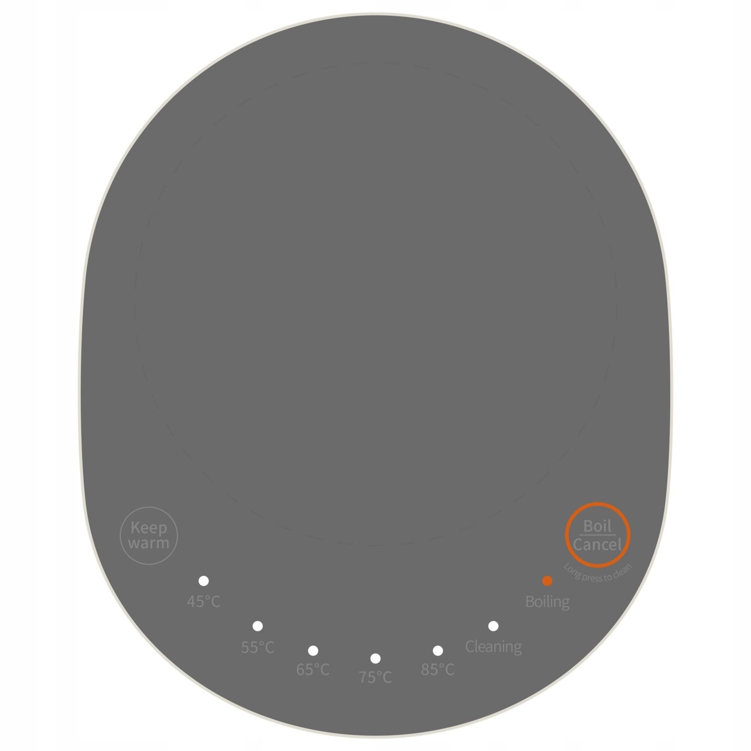 Webber CEYLON WK-717 Waterkoker - Stil met 6 Temperatuurstanden