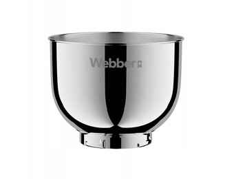 Webber RVS Mengkom 4L voor SM15 en SM16 - Hoogwaardig Roestvrij Staal