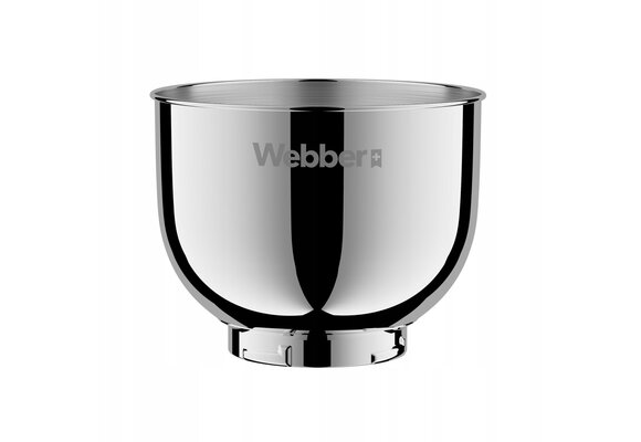 Webber RVS Mengkom 4L voor SM15 en SM16 - Hoogwaardig Roestvrij Staal