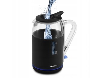 WEBBER Elektrische Waterkoker WK30 - 2200W Snel Koken & Veiligheid