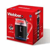 WEBBER Elektrische Waterkoker WK30 - 2200W Snel Koken & Veiligheid