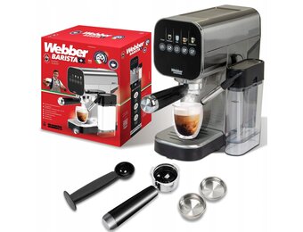Webber Espressomachine Barista H5 BARBOSA - 20 Bar Druk