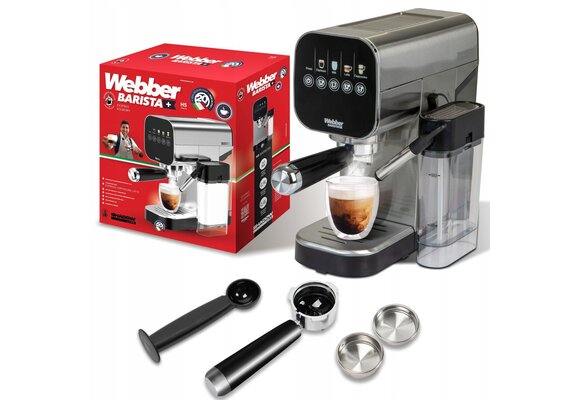 Webber Espressomachine Barista H5 BARBOSA - 20 Bar Druk