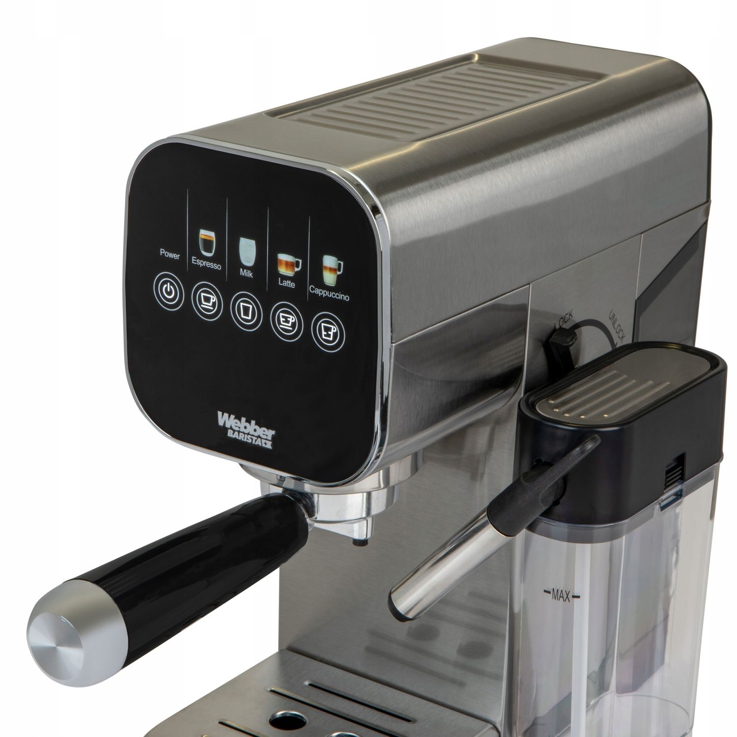 Webber Espressomachine Barista H5 BARBOSA - 20 Bar Druk