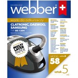 Webber Stofzuigerzakken Samsung/Clatronic/Daewoo - 58 Stuks Voordeelpak