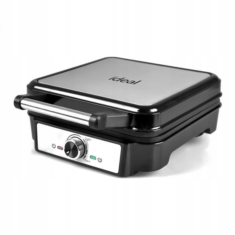 ELDOM IDEAL Wafelijzer IK1602 - 2000W voor 4 grote wafels tegelijk