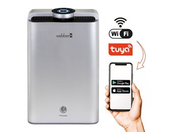 Webber Luchtzuiveraar AP9700 WI-FI - 7-staps filtratie voor 65m²