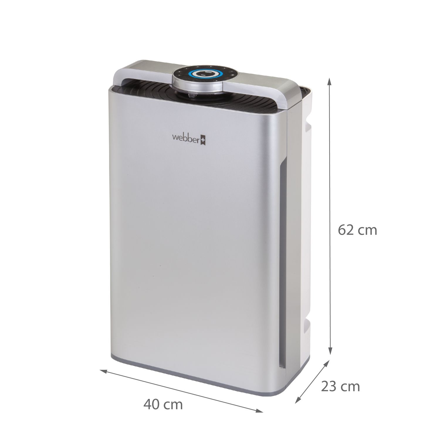 Webber Luchtzuiveraar AP9700 WI-FI - 7-staps filtratie voor 65m²