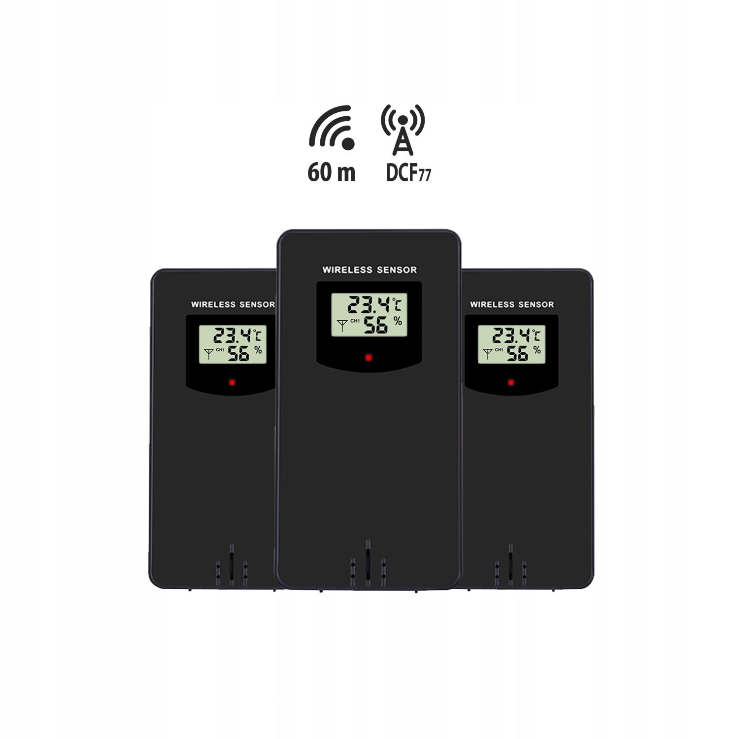 METEO Weerstation SP301 - Met 3 Buitensensoren en Barometer