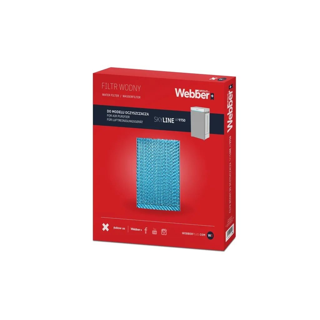 Webber waterfilter SKYLINE AP9750 - gezonde lucht zonder kalk
