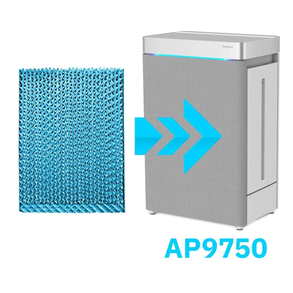 Webber waterfilter SKYLINE AP9750 - gezonde lucht zonder kalk