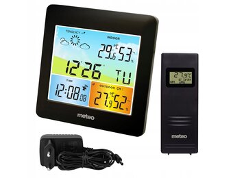 METEO Weerstation SP202 - Met barometer en draadloze buitensensor