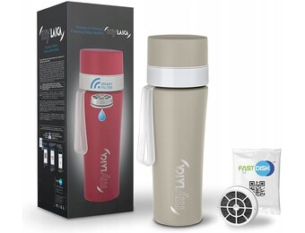 LAICA MyLAICA RVS Filterfles - Direct gefilterd water voor onderweg