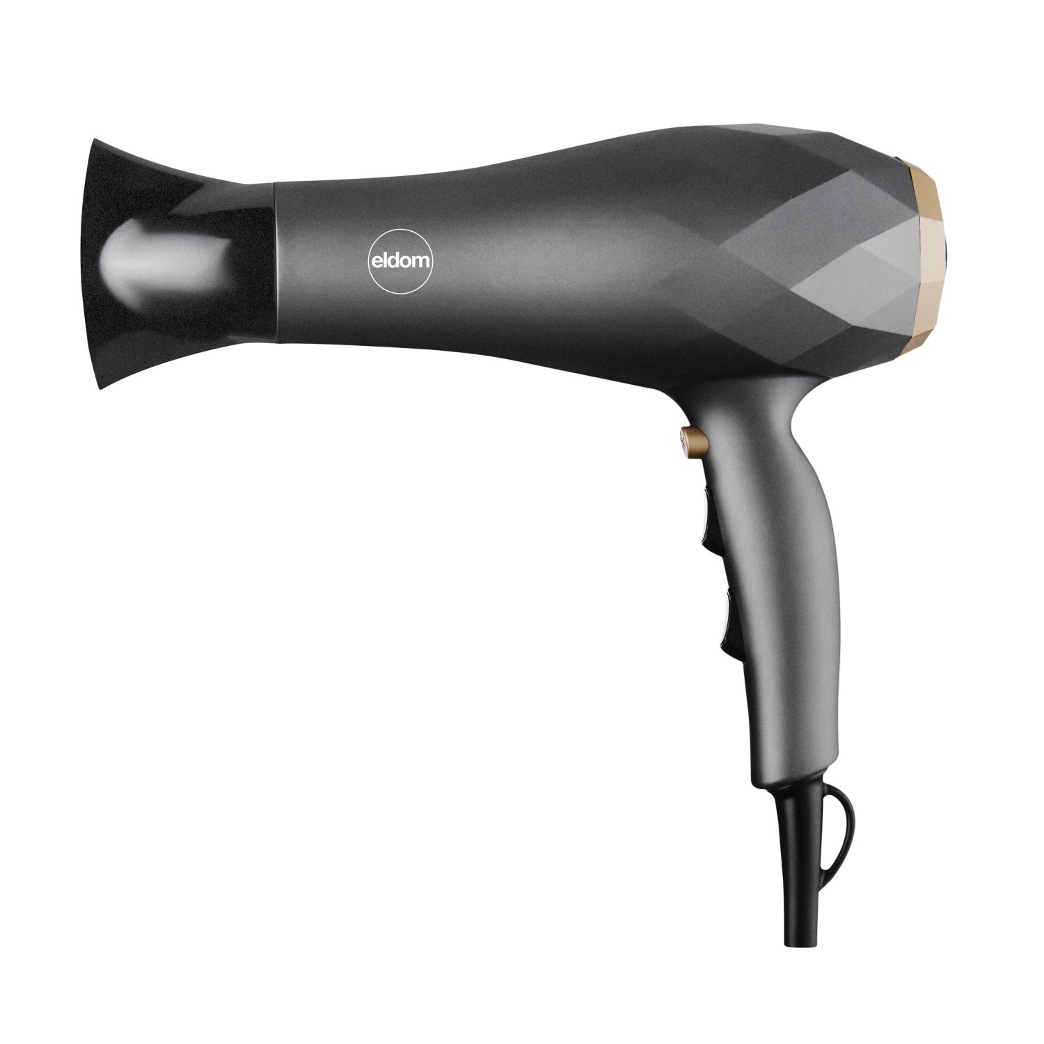 ELDOM Haardroger HT260 - Ionenfunctie voor een pluisvrije salon-look