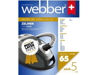 Webber Zelmer 1010 Stofzuigerzakken - Voordeelset van 65 stuks