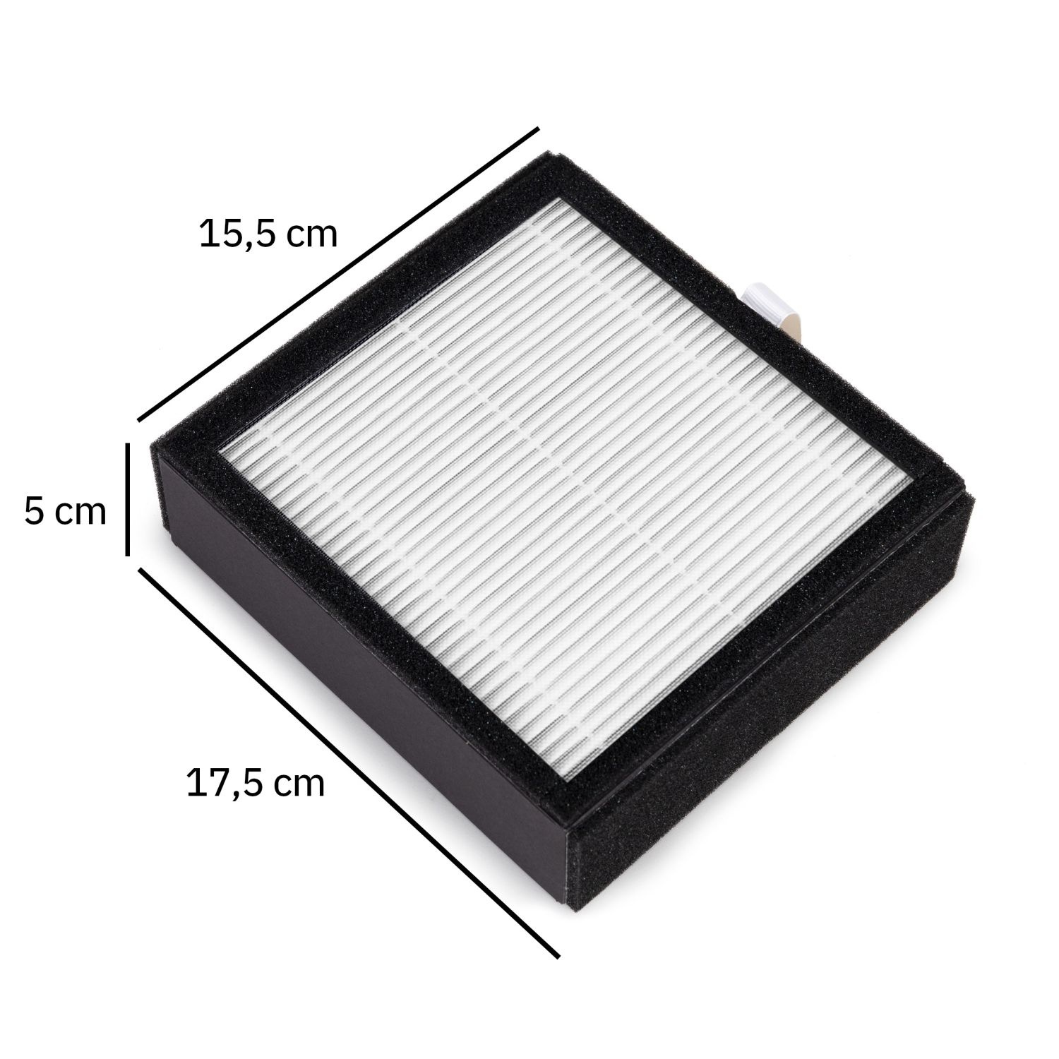 Webber Filter voor Luchtontvochtiger DEQ10 - HEPA11 en Koolstof