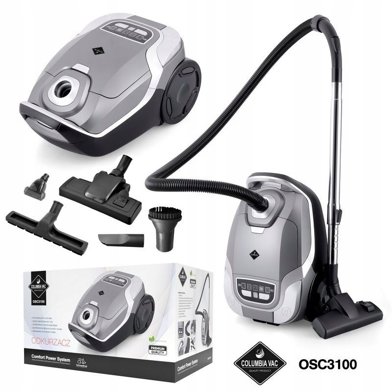 COLUMBIA VAC OSC3100 Stofzuiger - Krachtige 4200W Prestaties en Stil
