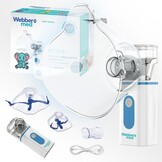 Webber Med NEBBI MESH-S600B Membraanvernevelaar - Stil en draagbaar