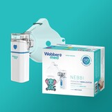 Webber Med NEBBI MESH-S600B Membraanvernevelaar - Stil en draagbaar