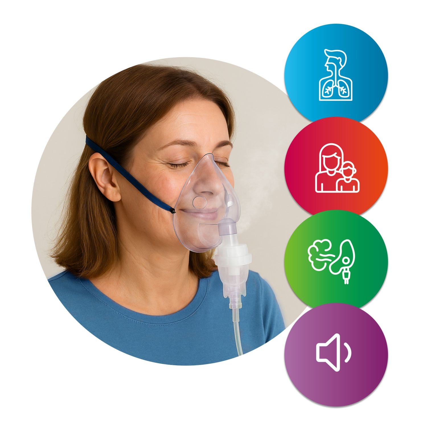 Webber Med Compressorvernevelaar VITE - Met 3 instelbare nevelstanden