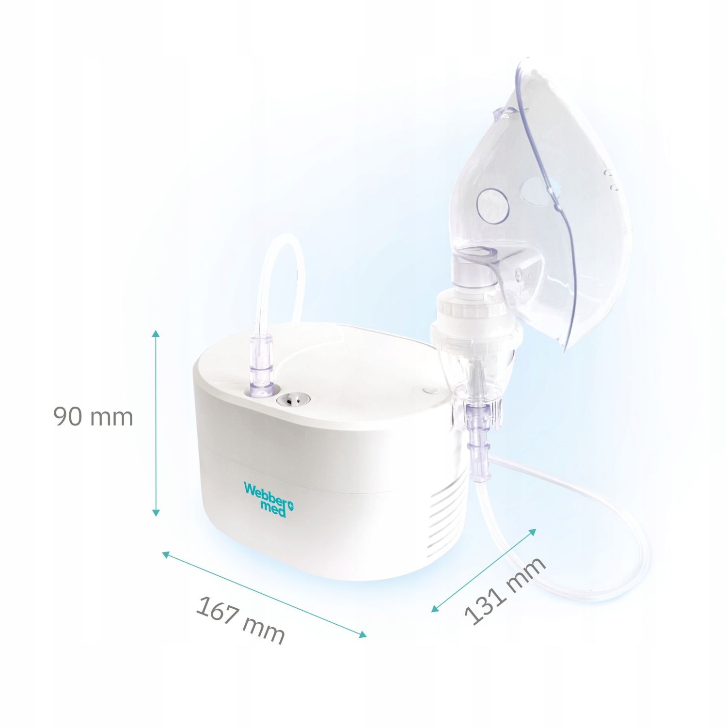 Webber Med Compressorvernevelaar VITE - Met 3 instelbare nevelstanden