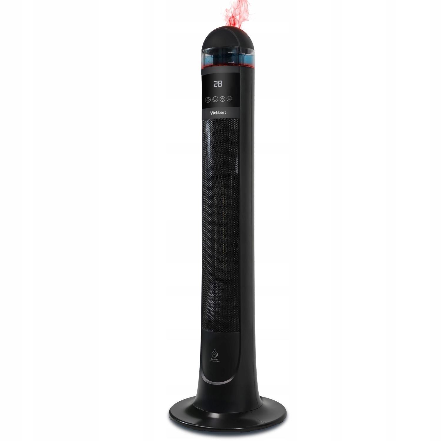 Webber ETNA TH2200B Keramische Kolomkachel - 2200W met Bevochtiger