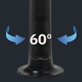 Webber ETNA TH2200B Keramische Kolomkachel - 2200W met Bevochtiger