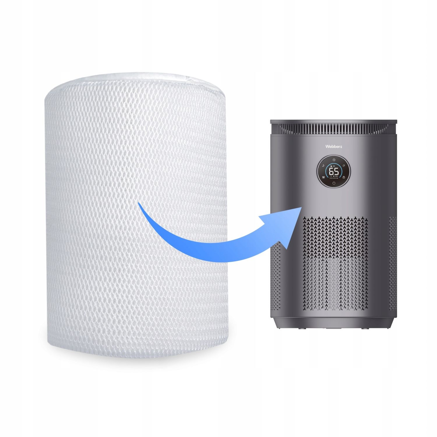 Webber EH4001 Waterfilter - Voor optimale luchtvochtigheid