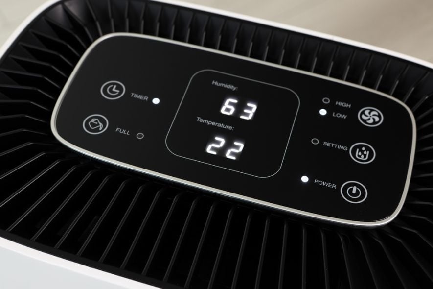 ELDOM Luchtontvochtiger OP1210 - Fluisterstil en ideaal voor de was