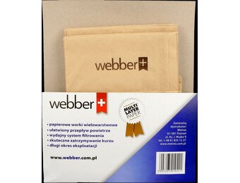 Webber Stofzuigerzakken Kärcher KA30 - 3 stuks multi layer paper