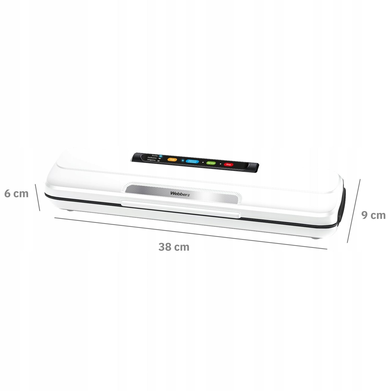 WEBBER V168B Automatische Vacuüm Sealer - One Touch bediening