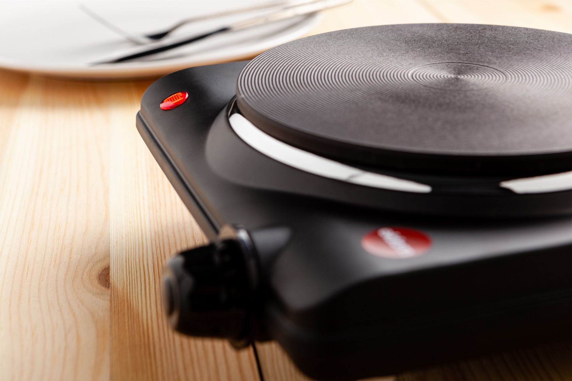 ELDOM Elektrische kookplaat PG10N - 1500W voor snelle opwarming