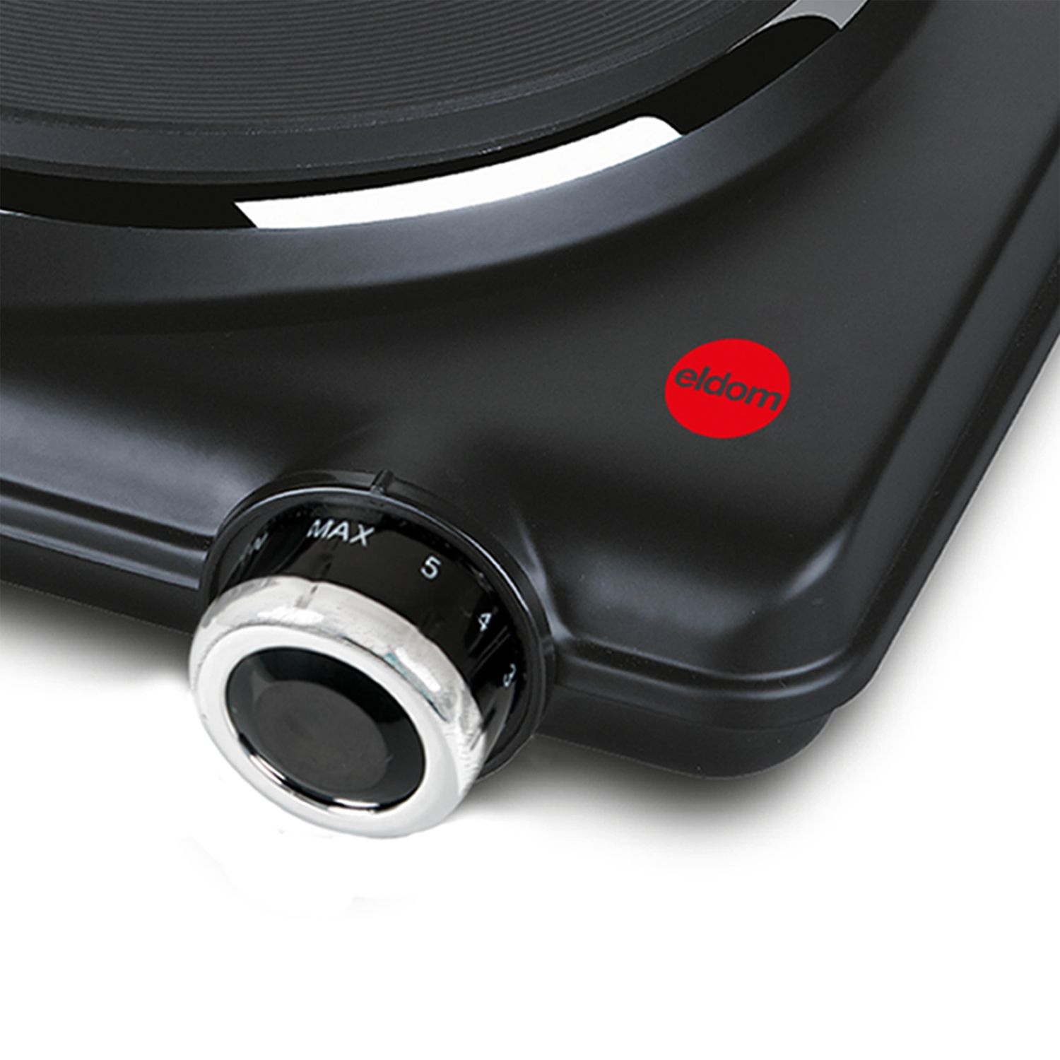 ELDOM Elektrische kookplaat PG10N - 1500W voor snelle opwarming