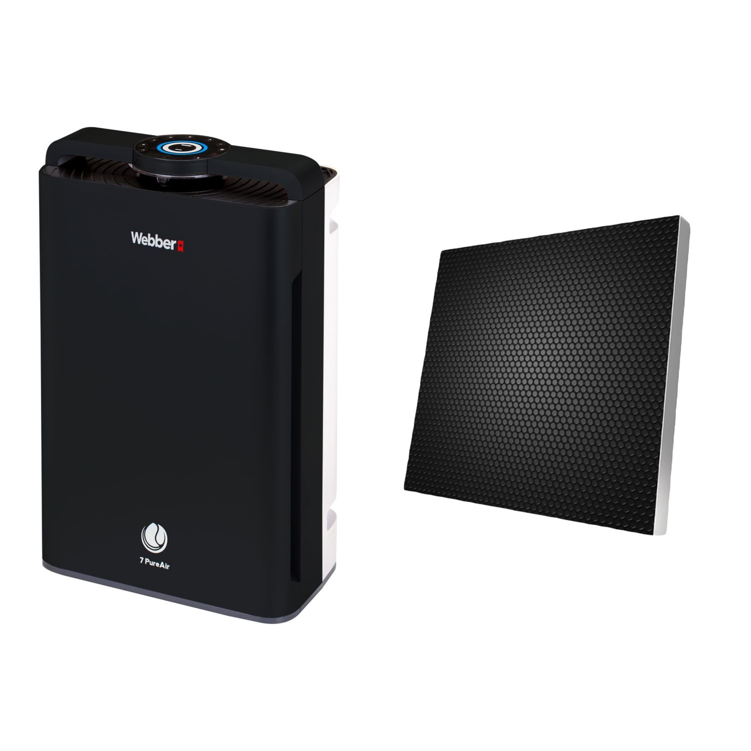 Webber Luchtreiniger AP9700 - 8-staps Filtratie met HEPA 13 en WiFi