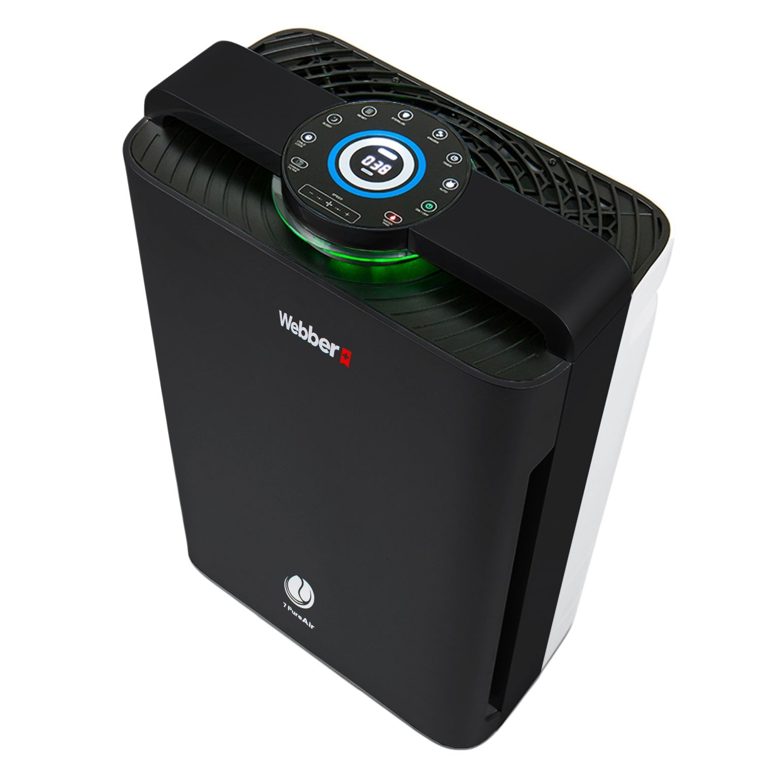 Webber Luchtreiniger AP9700 - 8-staps Filtratie met HEPA 13 en WiFi