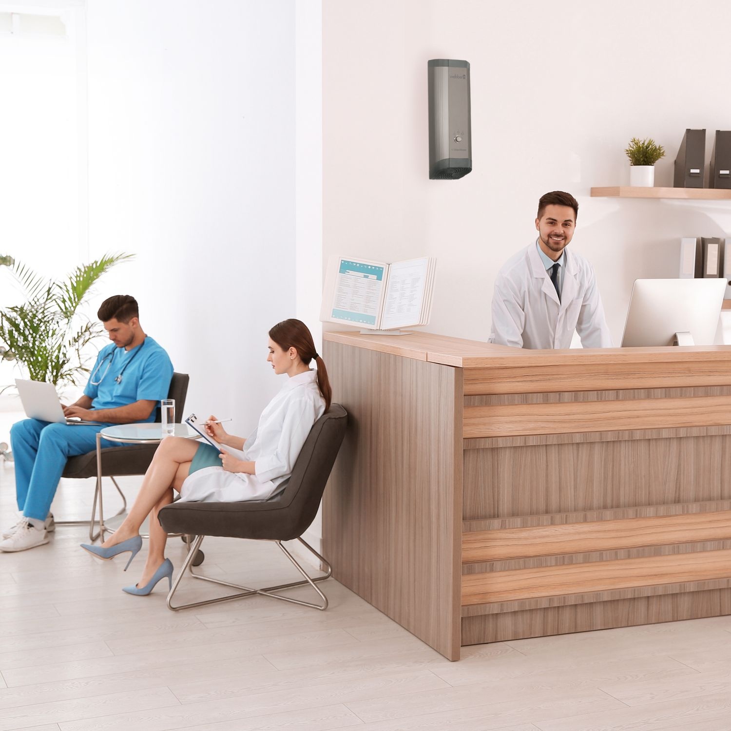 WEBBER UV-C Luchtsterilisator PSJG-60A - Voor gezonde lucht tot 60m²