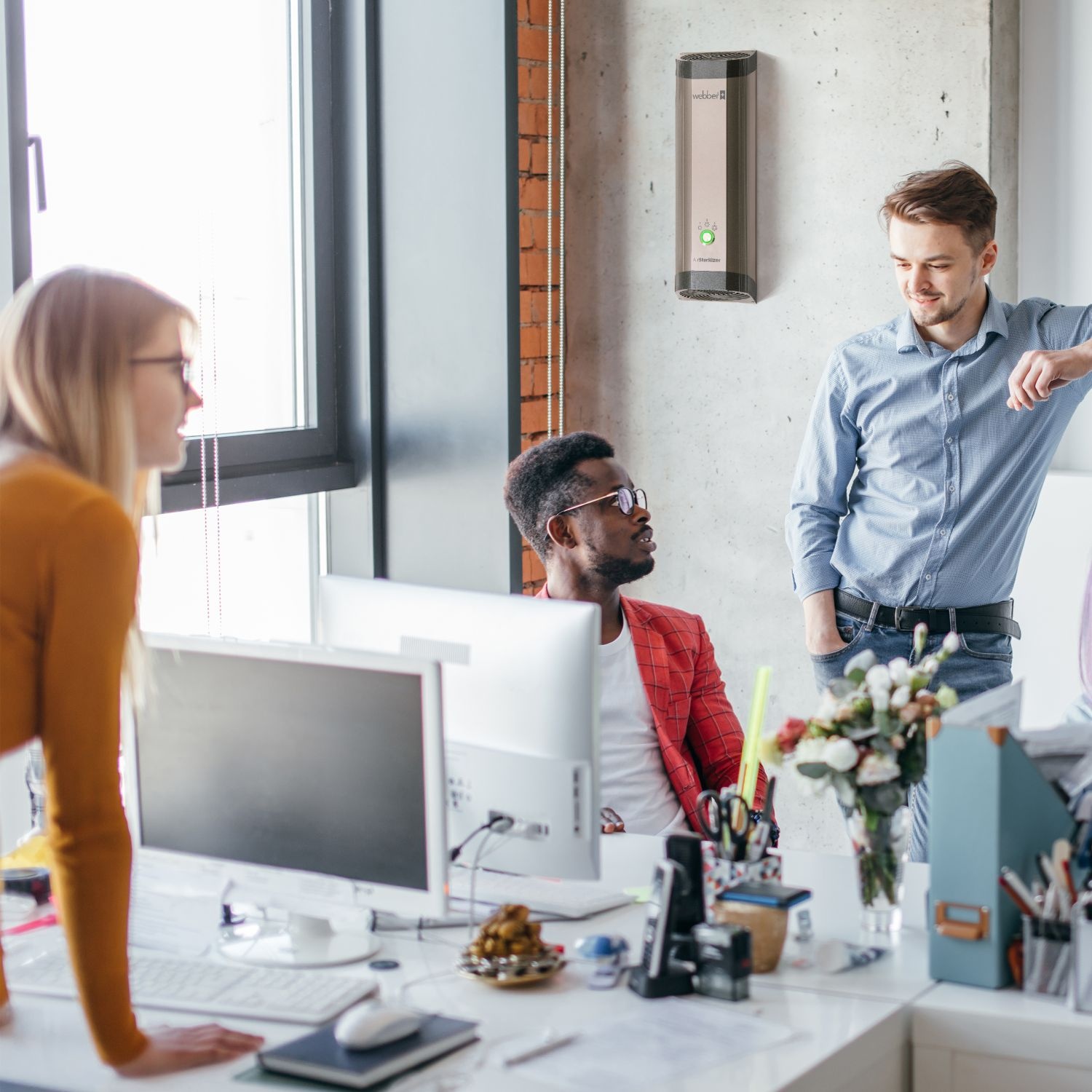 WEBBER UV-C Luchtsterilisator PSJG-60A - Voor gezonde lucht tot 60m²