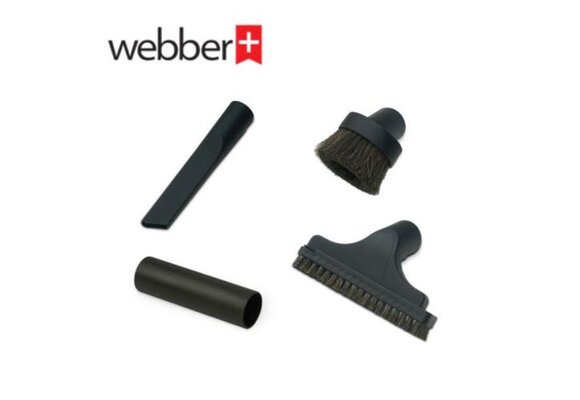 WEBBER Zuigmondenset S66 - Natuurhaar voor krasvrije parketvloeren