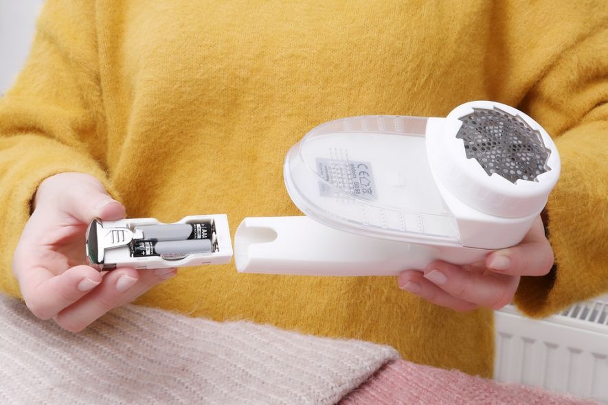 ELDOM Kledingontpiller GDS8 - 6-bladig mes voor delicate stoffen