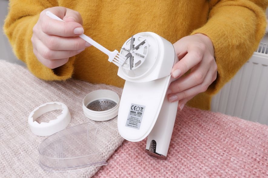 ELDOM Kledingontpiller GDS8 - 6-bladig mes voor delicate stoffen