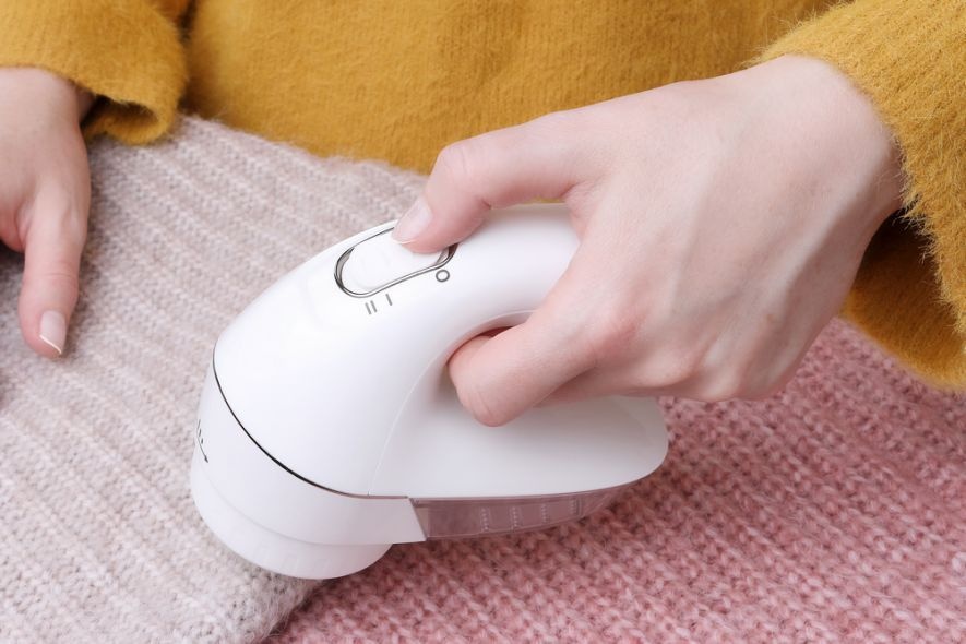 ELDOM Kledingontpiller GDS8 - 6-bladig mes voor delicate stoffen