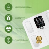 Webber Med Slimme Badkamerweegschaal IF1320B - 16 Parameters & Hartslag