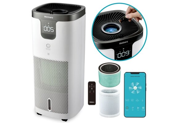 Webber GALAXY APEH11003 luchtreiniger - voor ruimtes tot 120 m2
