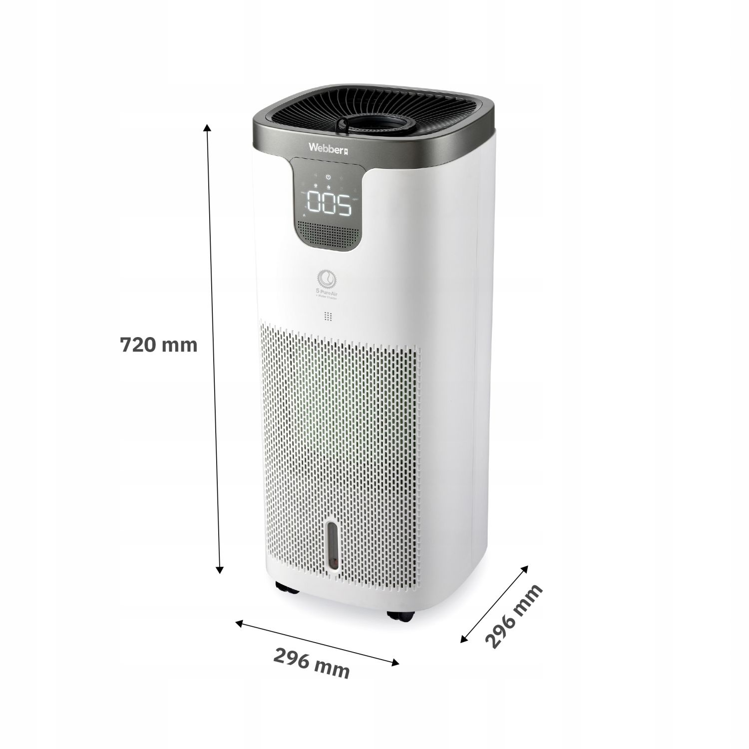Webber GALAXY APEH11003 luchtreiniger - voor ruimtes tot 120 m2