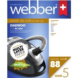 Webber Daewoo RC805 Stofzuigerzakken - Meerlaags Papier 5 Stuks