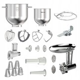 Webber keukenrobot FUTURA XEF 900 - 1800w en twee rvs mengkommen